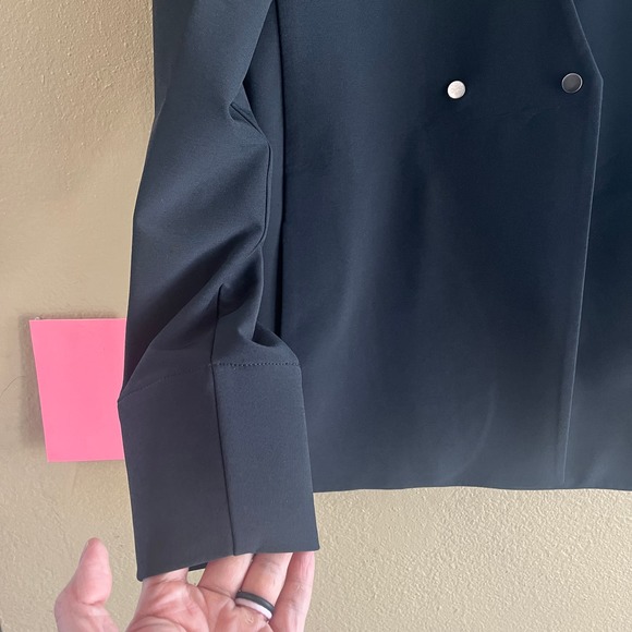 A Day Double take double breasted blazer in black - Picture 5 of 10